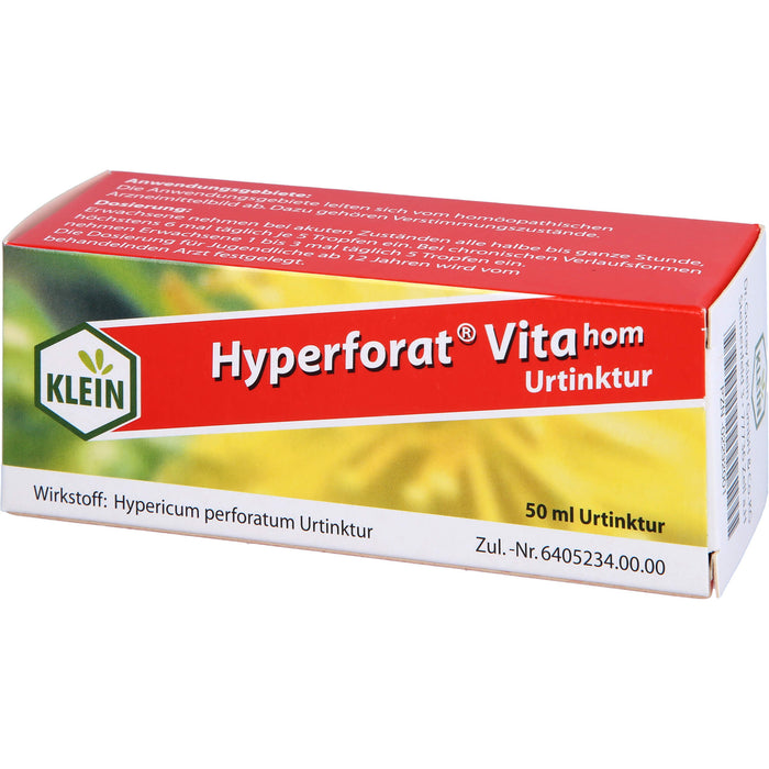 Hyperforat Vitahom Urtinktur, 50 ml Lösung