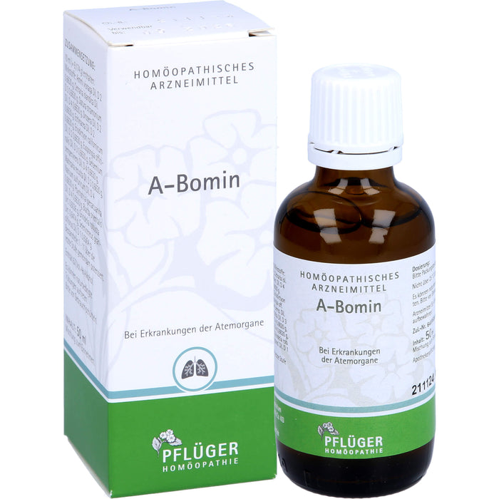 Pflüger A-Bomin Lösung bei Erkrankungen der Atemorgane, 50 ml Lösung