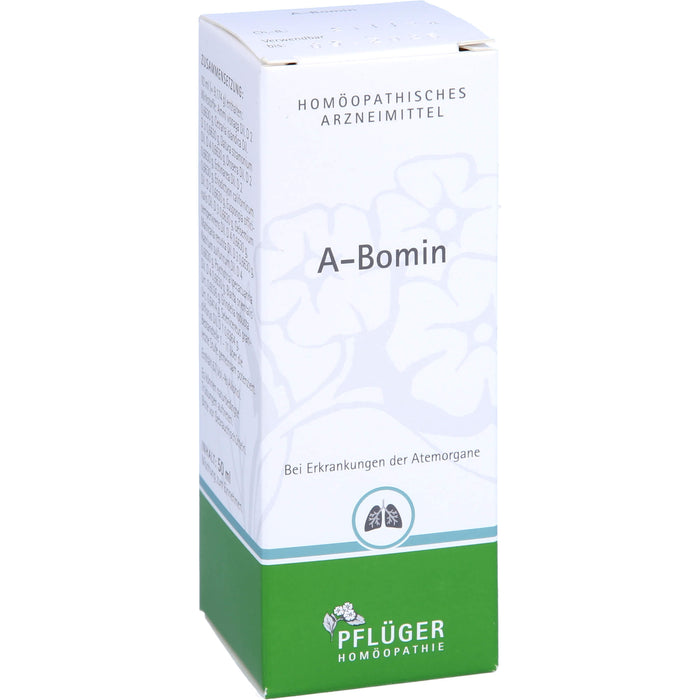 Pflüger A-Bomin Lösung bei Erkrankungen der Atemorgane, 50 ml Solution