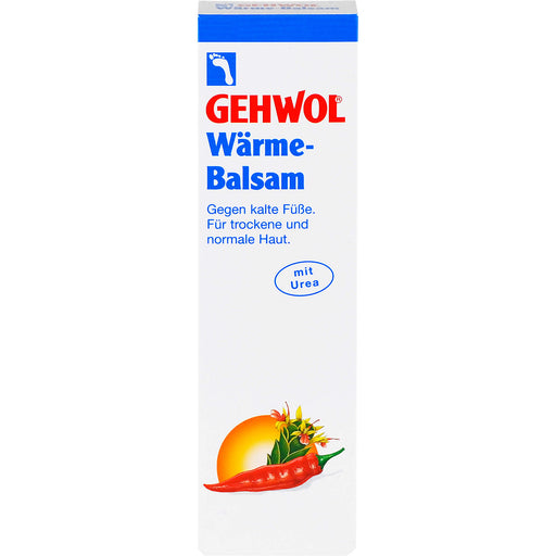 GEHWOL Wärme-Balsam gegen kalte Füße für trockene und normale Haut, 75 ml Creme
