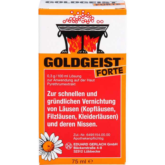 GOLDGEIST forte Lösung, 75 ml Lösung