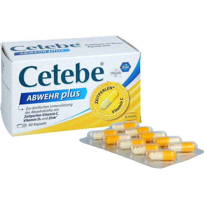 Cetebe Abwehr plus Kapseln, 60 pcs. Capsules