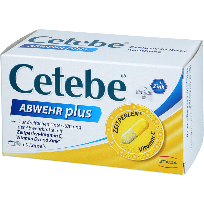 Cetebe Abwehr plus Kapseln, 60 pcs. Capsules