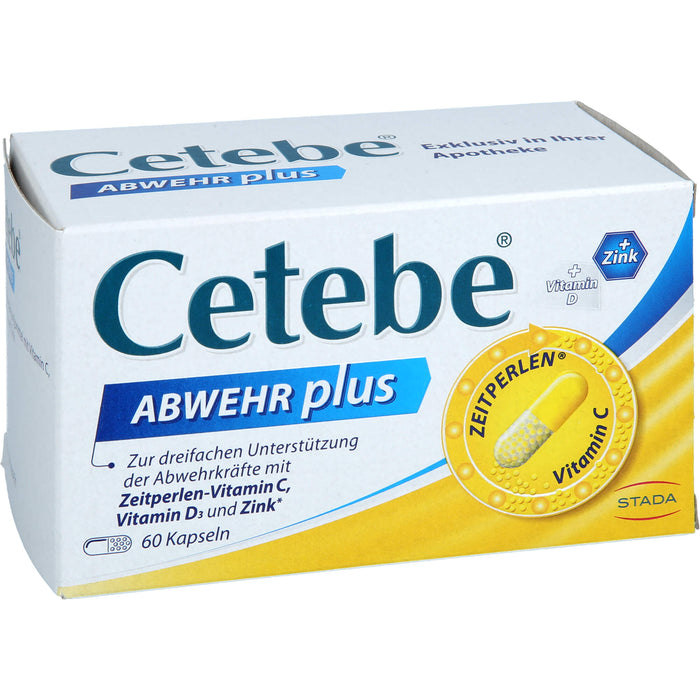 Cetebe Abwehr plus Kapseln, 60 pc Capsules
