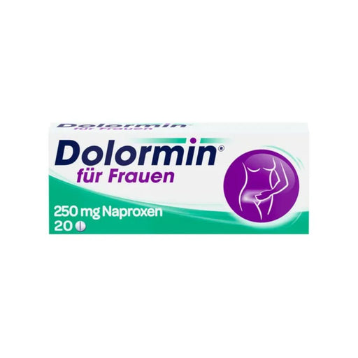 Dolormin für Frauen Tabletten bei Menstruationsbeschwerden, 20 St. Tabletten