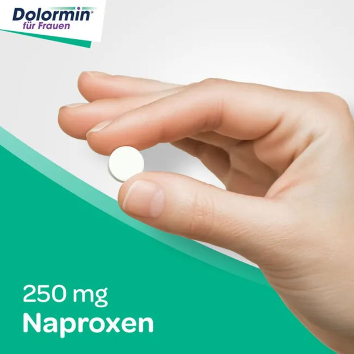 Dolormin für Frauen Tabletten bei Menstruationsbeschwerden, 20 pc Tablettes