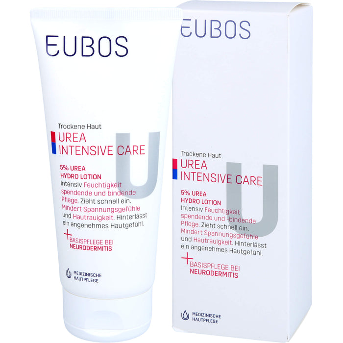 EUBOS Trockene Haut UREA 5% Hydro Lotion, 200 ml Lotion