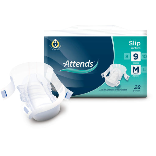 Attends Slip Active 9 Medium, 28 St 