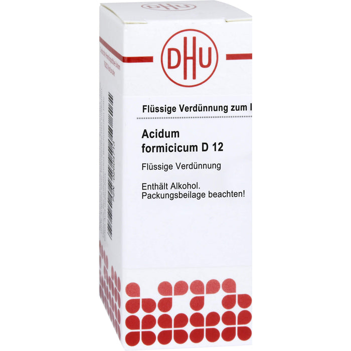 DHU Acidum formicicum D12 Dilution, 20 ml Solution