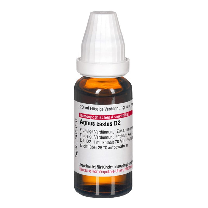 Agnus castus D2 DHU Dilution, 20 ml Solution