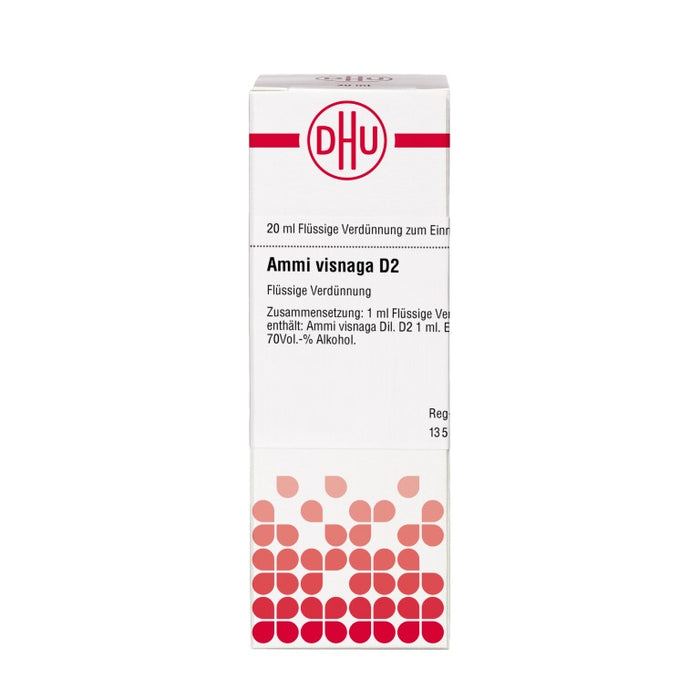 Ammi visnaga D2 DHU Dilution, 20 ml Lösung