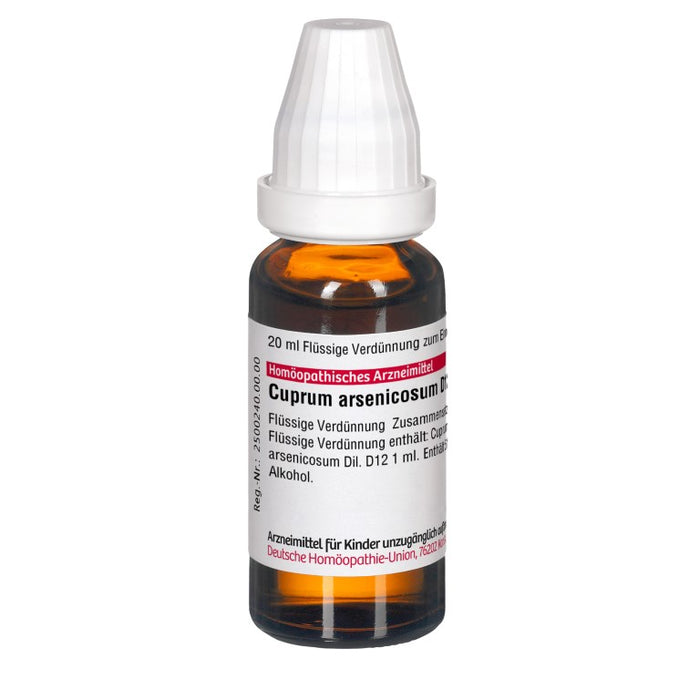 Cuprum arsenicosum D12 DHU Dilution, 20 ml Solution