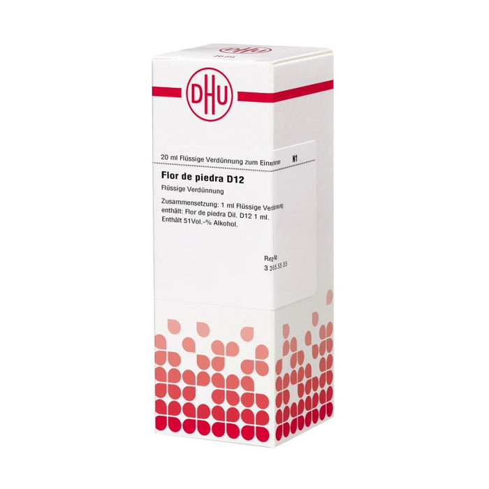 Flor de Piedra D12 DHU Dilution, 20 ml Solution