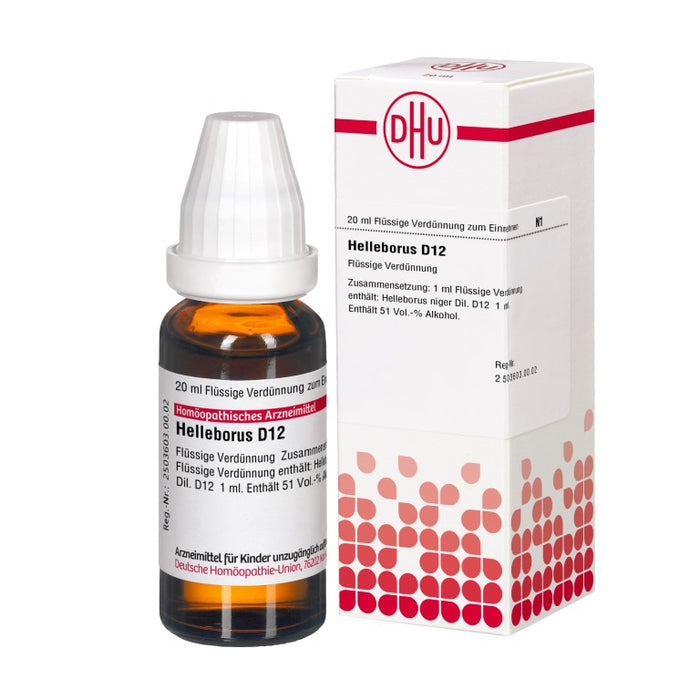 Helleborus D12 DHU Dilution, 20 ml Solution