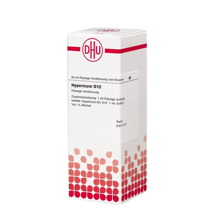 DHU Hypericum D12 Dilution, 20 ml Solution