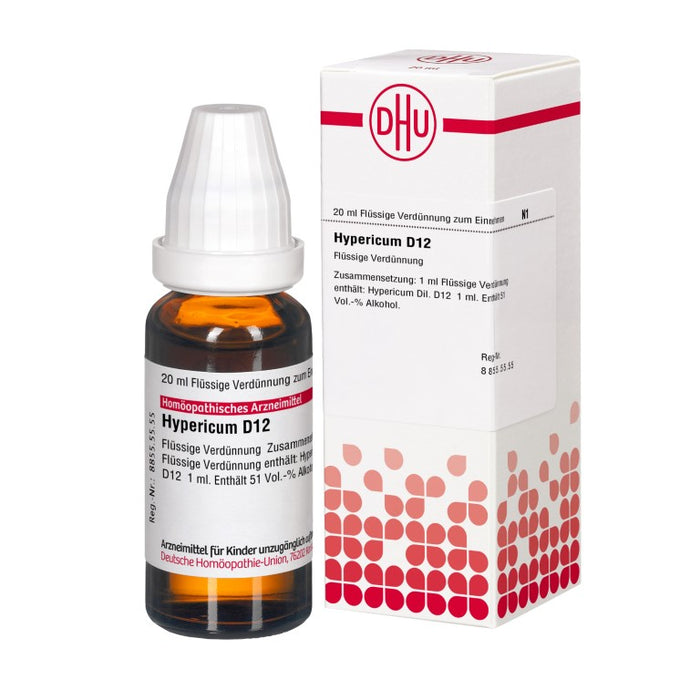 DHU Hypericum D12 Dilution, 20 ml Solution