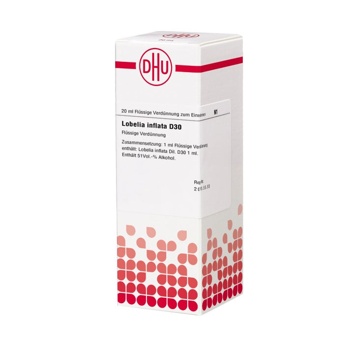 Lobelia inflata D30 DHU Dilution, 20 ml Solution