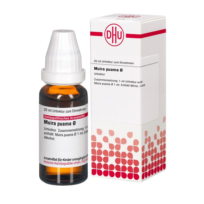 Muira puama Urtinktur D1 DHU, 20 ml Solution