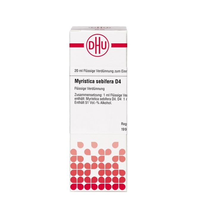 Myristica sebifera D4 DHU Dilution, 20 ml Lösung