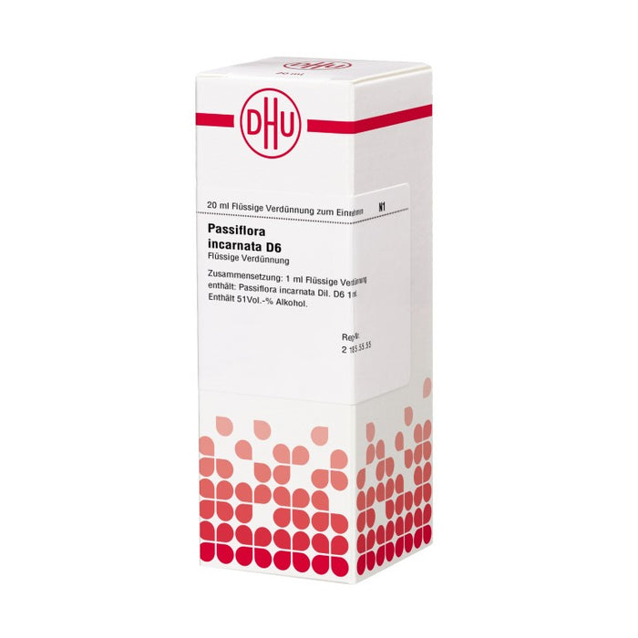 Passiflora incarnata D6 DHU Dilution, 20 ml Solution