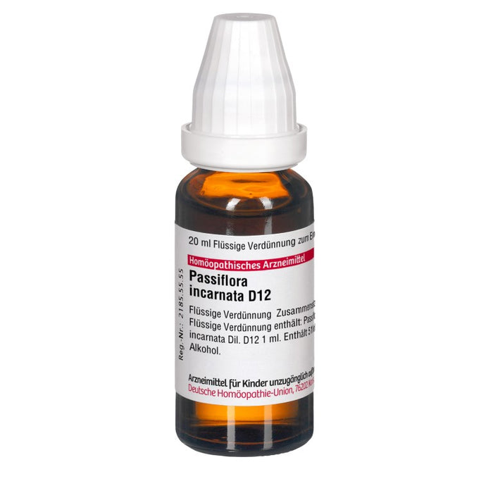 Passiflora incarnata D12 DHU Dilution, 20 ml Solution