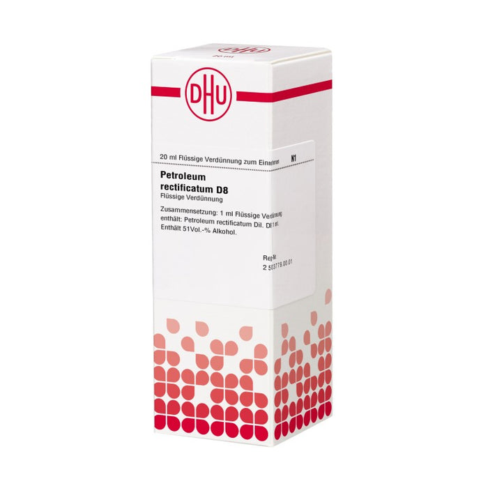 Petroleum rectificatum D8 DHU Dilution, 20 ml Solution
