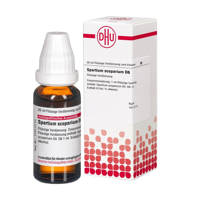 Spartium scoparium D6 DHU Dilution, 20 ml Solution