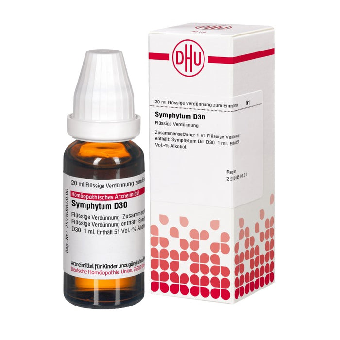 Symphytum D30 DHU Dilution, 20 ml Solution