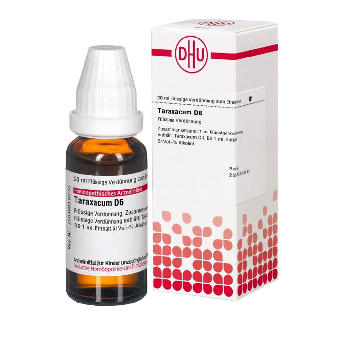 Taraxacum D6 DHU Dilution, 20 ml Lösung