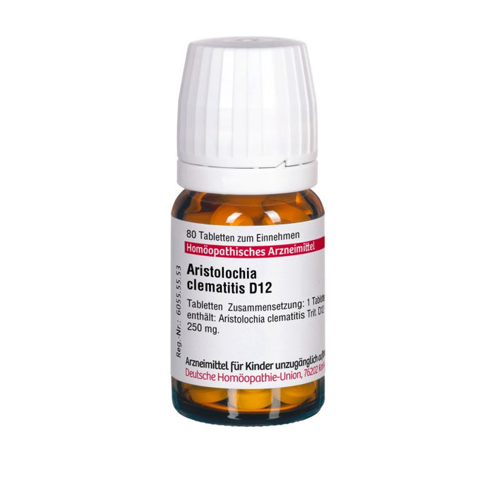 Aristolochia clematitis D12 DHU Tabletten, 80 pcs. Tablets