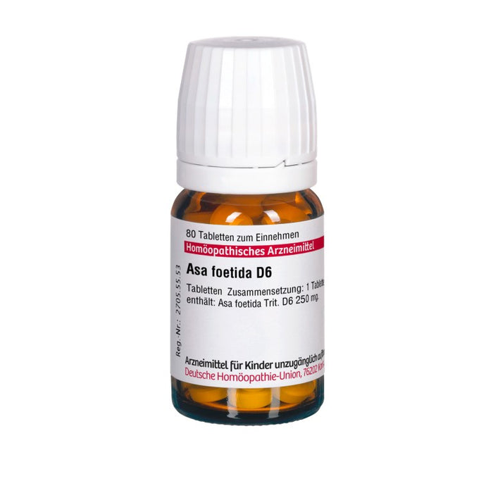 Asa foetida D6 DHU Tabletten, 80 pcs. Tablets