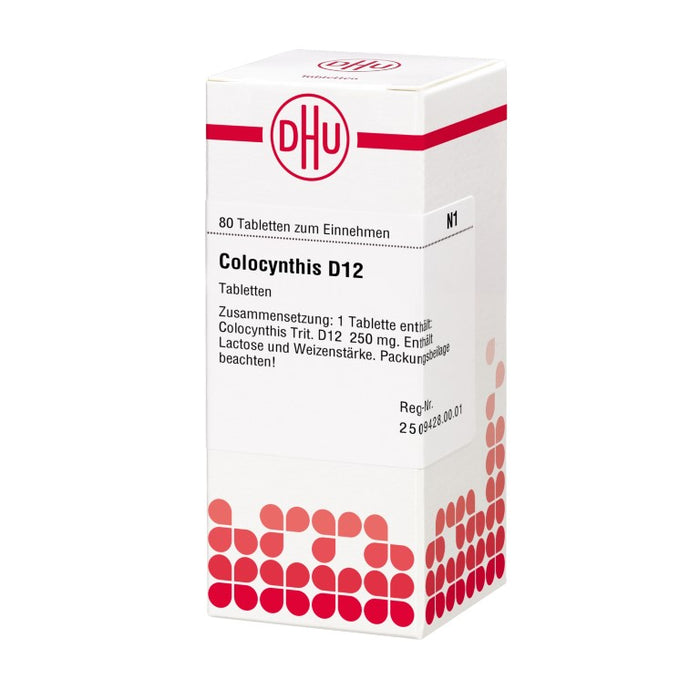 Colocynthis D12 DHU Tabletten, 80 pcs. Tablets