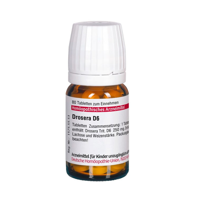 Drosera D6 DHU Tabletten, 80 pcs. Tablets
