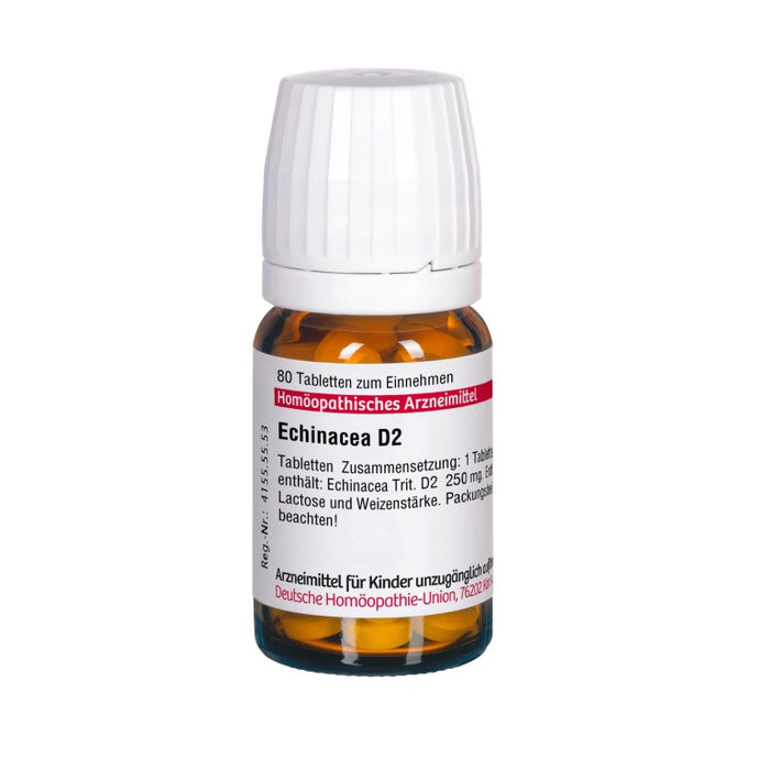 Echinacea HAB D2 DHU Tabletten, 80 pc Tablettes