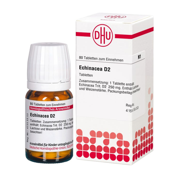 Echinacea HAB D2 DHU Tabletten, 80 pc Tablettes
