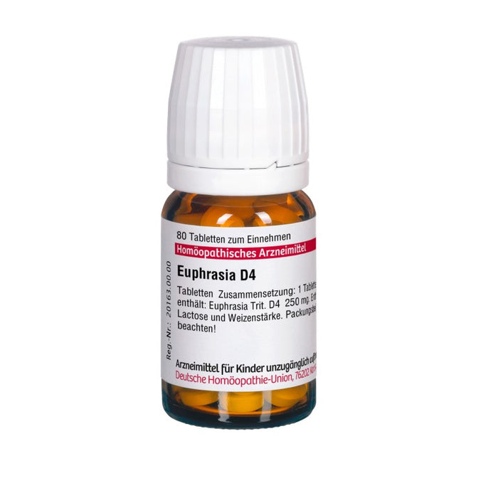 Euphrasia D4 DHU Tabletten, 80 pcs. Tablets
