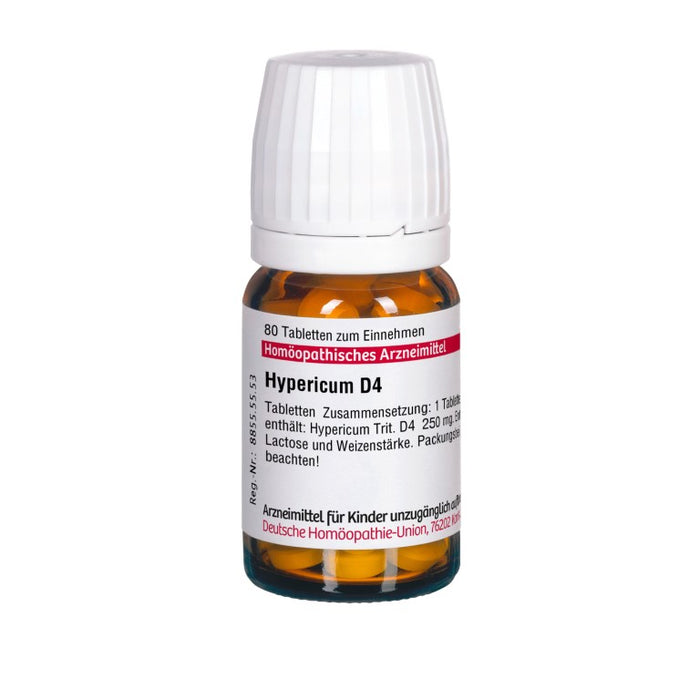 Hypericum D4 DHU Tabletten, 80 St. Tabletten