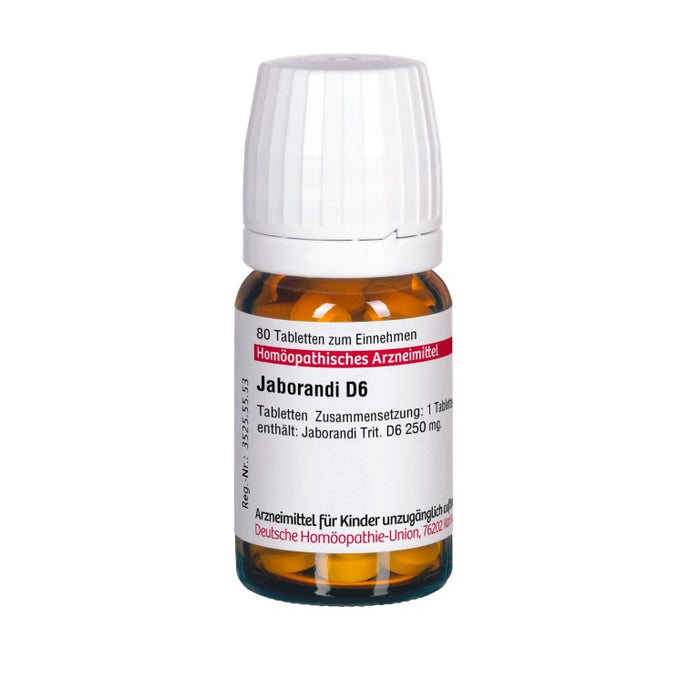 Jaborandi D6 DHU Tabletten, 80 pc Tablettes