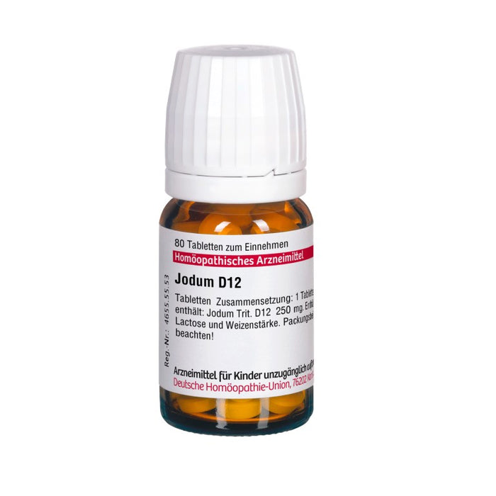 Jodum D12 DHU Tabletten, 80 pcs. Tablets