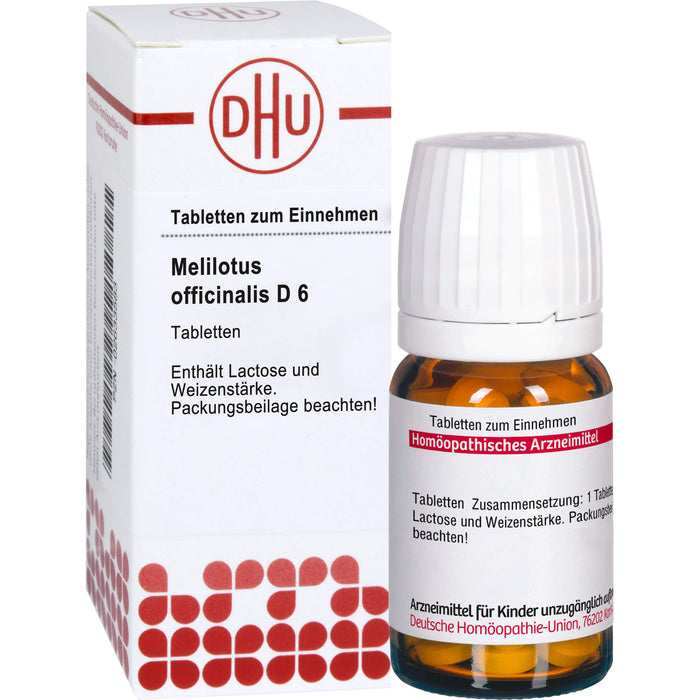 Melilotus officinalis D6 DHU Tabletten, 80 pcs. Tablets