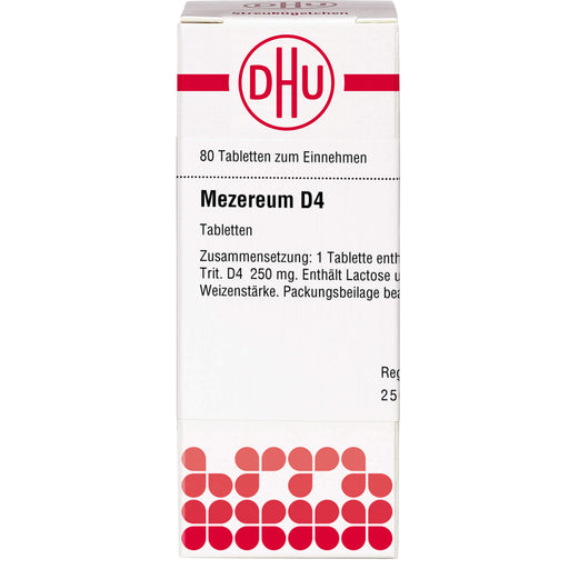 DHU Mezereum D4 Tabletten, 80 St. Tabletten