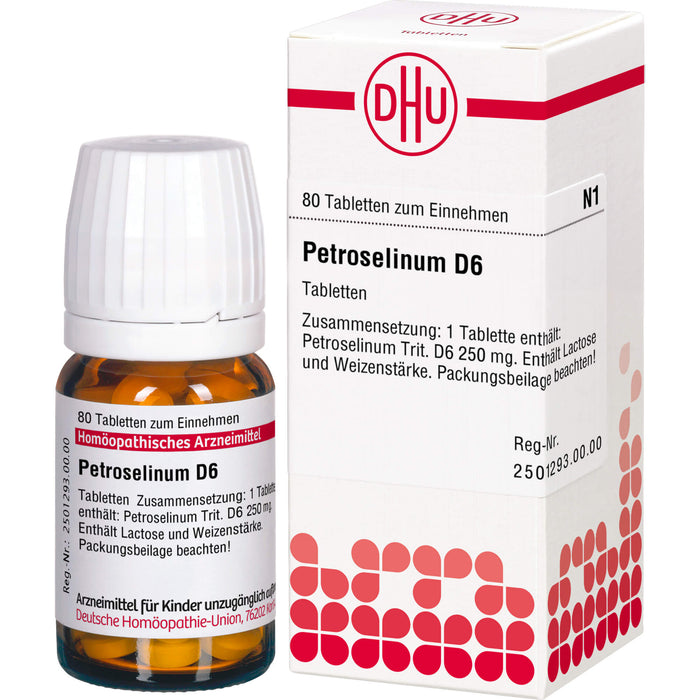Petroselinum D6 DHU Tabletten, 80 pcs. Tablets