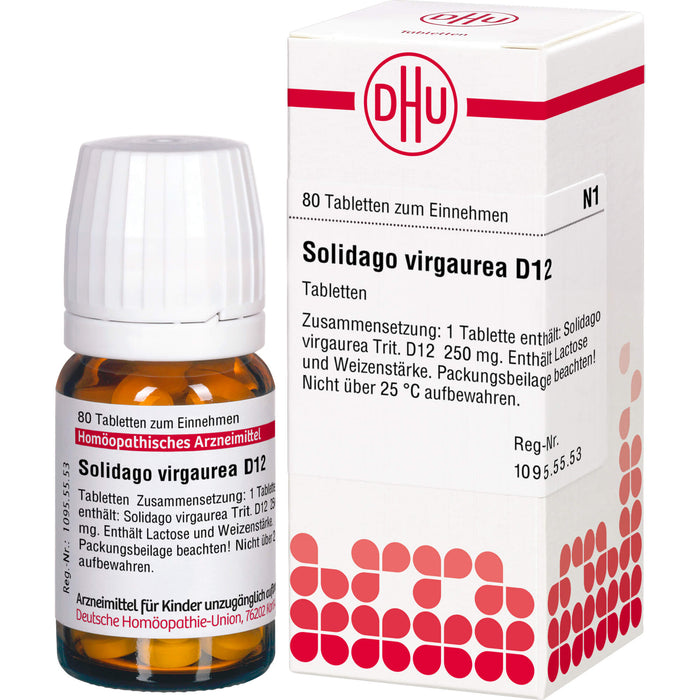 Solidago virgaurea D12 DHU Tabletten, 80 St. Tabletten