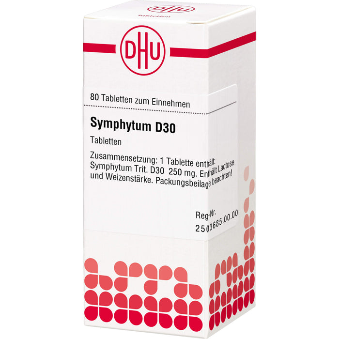 Symphytum D30 DHU Tabletten, 80 pcs. Tablets