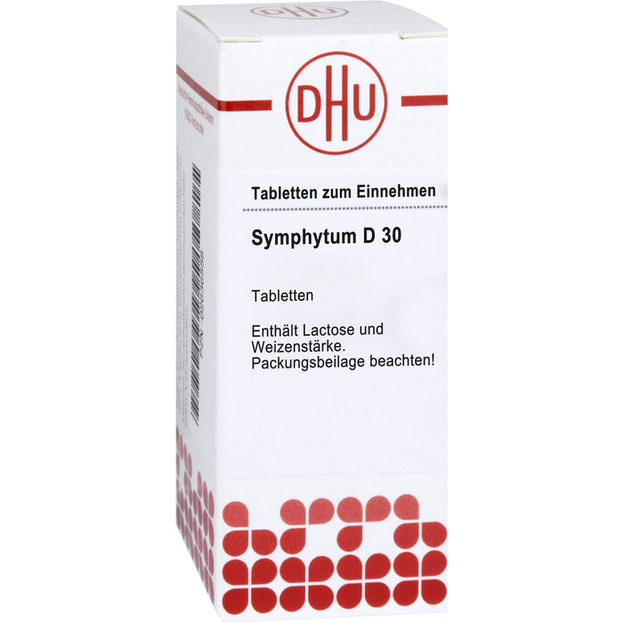 Symphytum D30 DHU Tabletten, 80 pc Tablettes