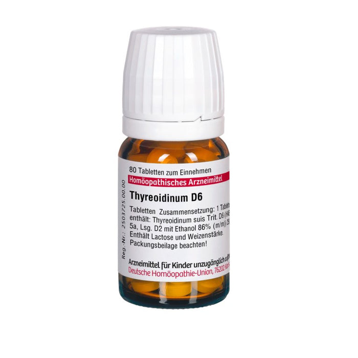 Thyreoidinum D6 DHU Tabletten, 80 pcs. Tablets