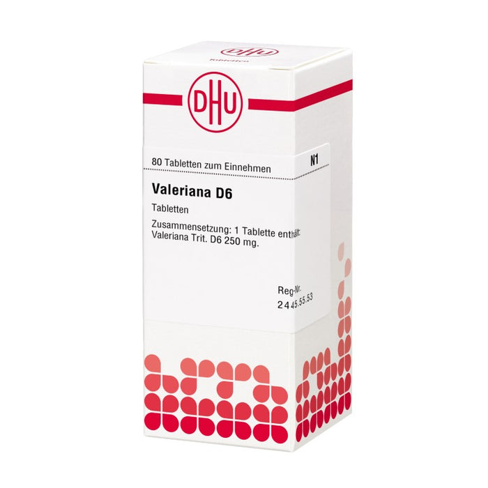 Valeriana D6 DHU Tabletten, 80 pcs. Tablets