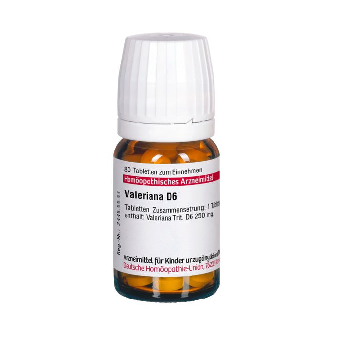 Valeriana D6 DHU Tabletten, 80 pcs. Tablets