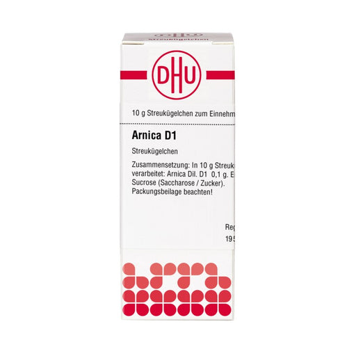 DHU Arnica D1 Streukügelchen, 10 g Globuli