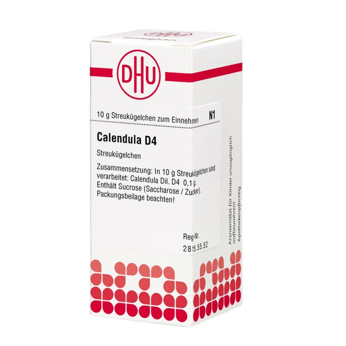 Calendula D4 DHU Globuli, 10 g Globules